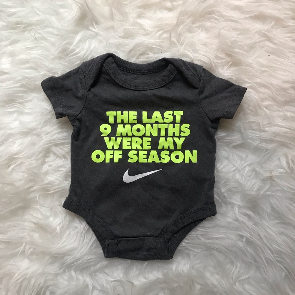 Nike baby boy onsie